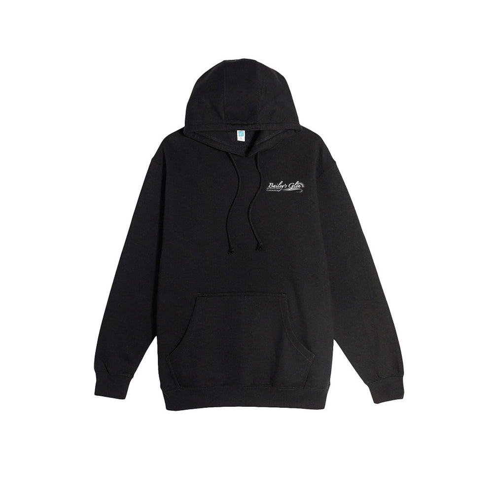 Bailey's Glen - Heavyweight Pullover Hoodie (Black)