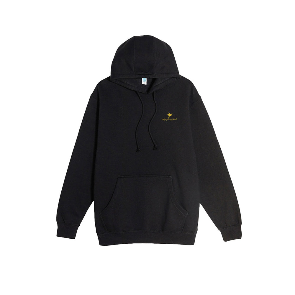 Symphony Park - Heavyweight Pullover Hoodie (Black / Gold Thread)