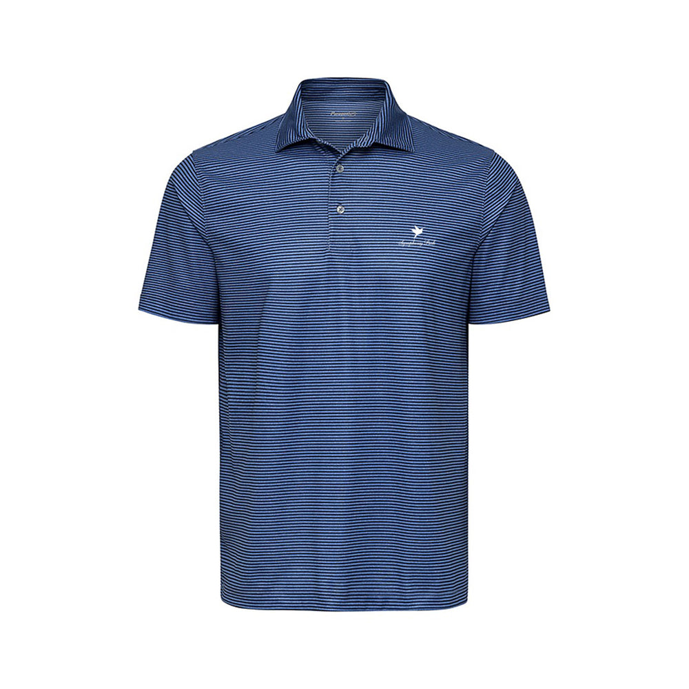 Symphony Park - Aiken Heather Polo (Steel Heather/Charcoal)