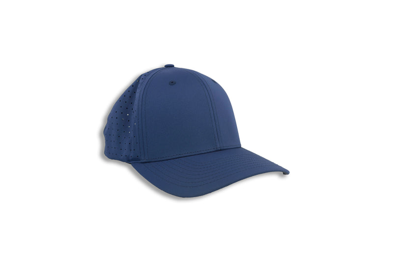 Richardson 632 Laser Perf cap, Navy, left turn