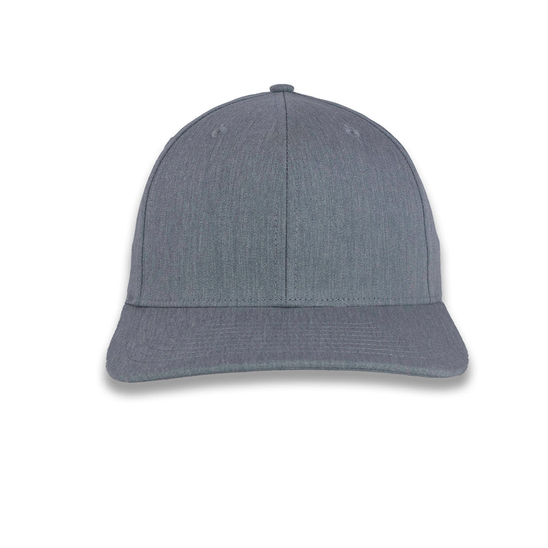 Richardson Solid Twill Trucker - Heather Gray