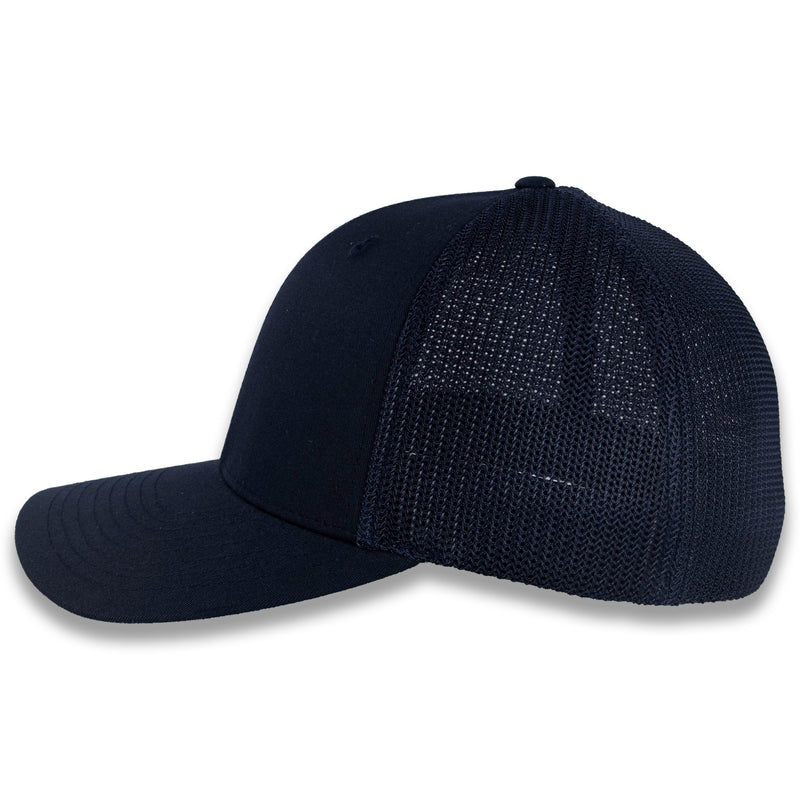 Richardson R-Flex Trucker Cap - Navy/Navy