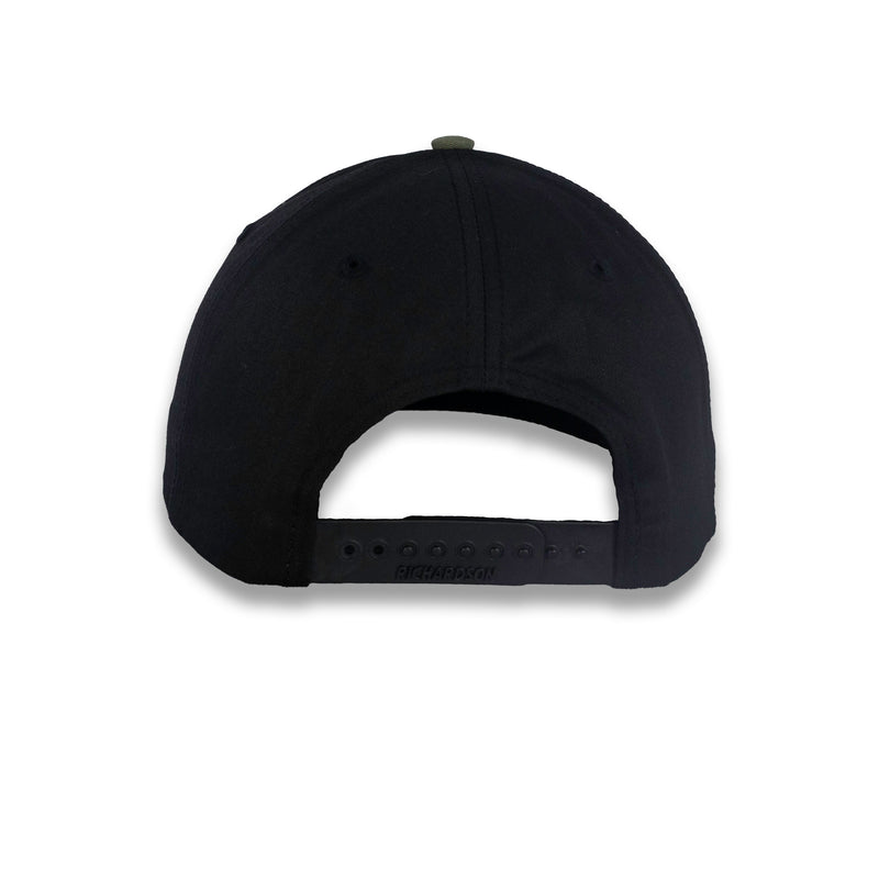 Richardson Split Twill Trucker - Loden/Black