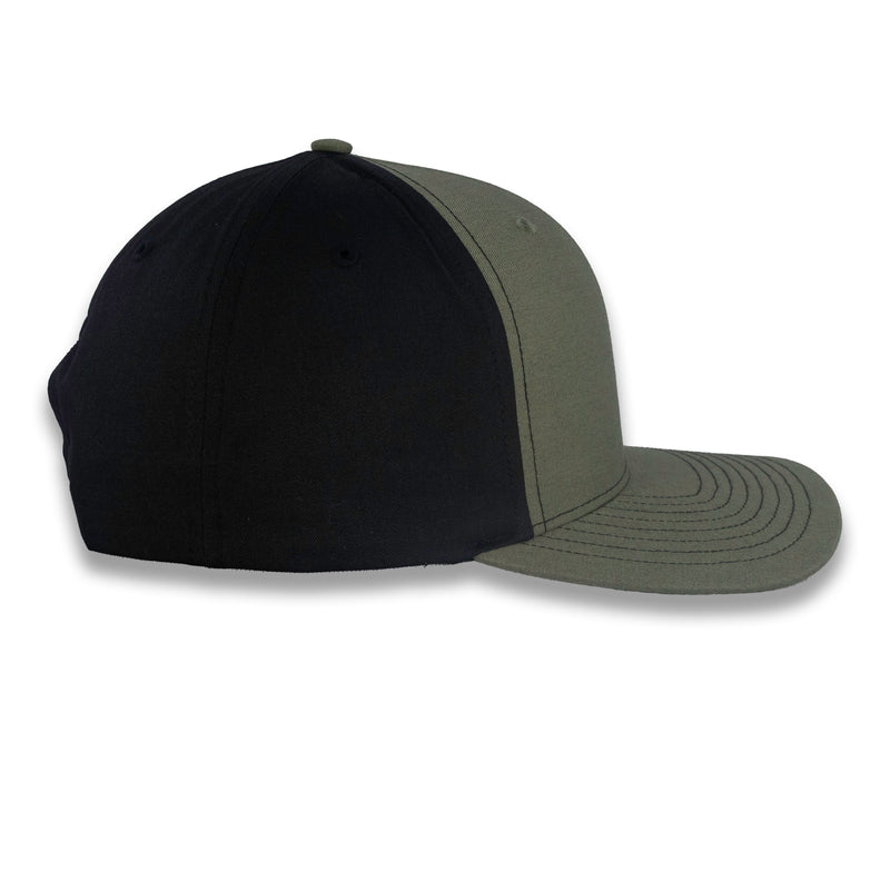 Richardson Split Twill Trucker - Loden/Black