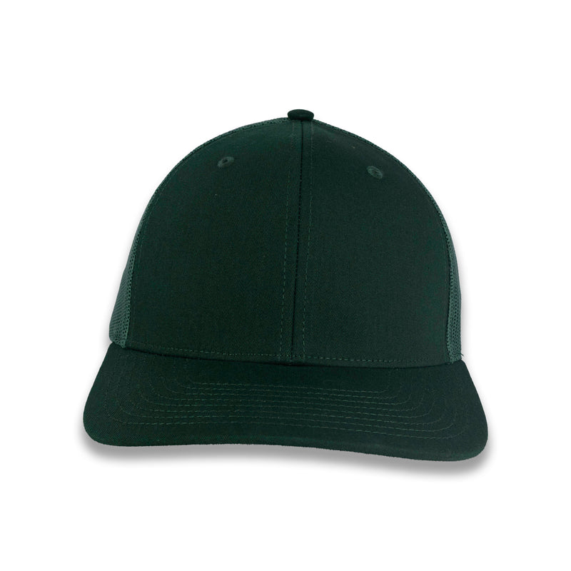Richardson 112 Solid Trucker - Dark Green