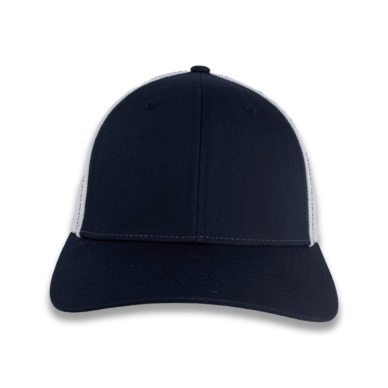 Richardson R-Flex Trucker Cap - Navy/White