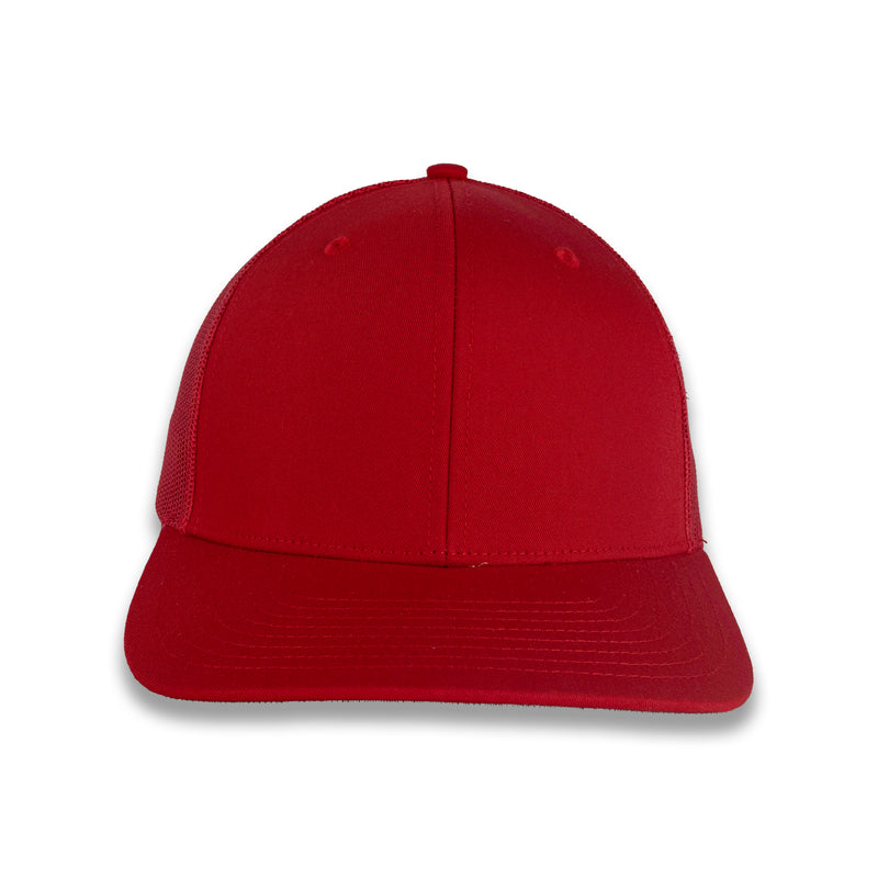 Richardson 112 Solid Trucker - Red