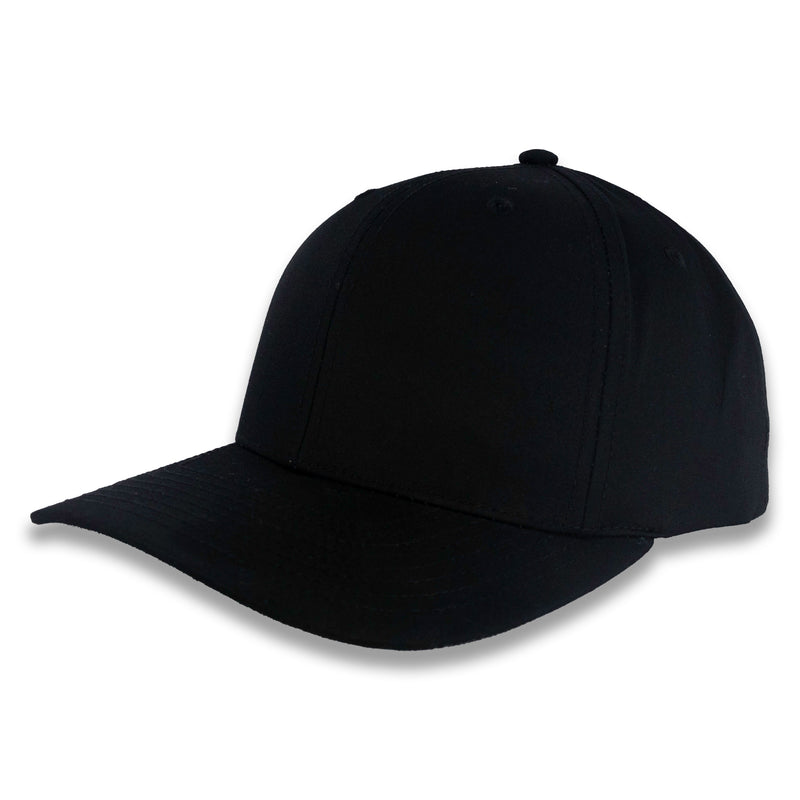 Richardson Solid Twill Trucker - Black