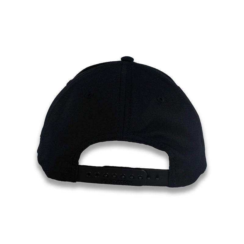 Richardson Solid Twill Trucker - Black
