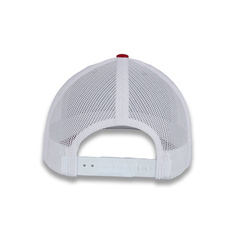 Richardson 112 Tri-Color Trucker - Royal/White/Red