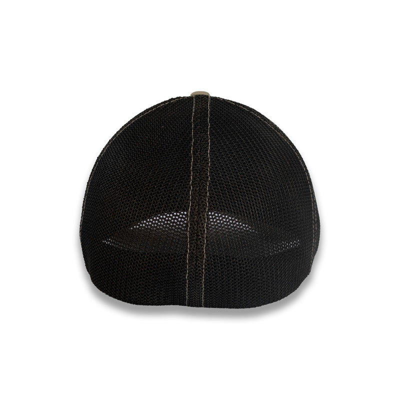 Richardson R-Flex Trucker Cap - Khaki/Coffee