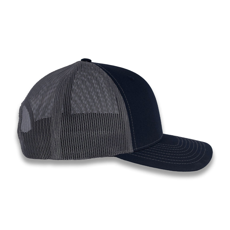Richardson 112 Split Trucker - Navy/Charcoal