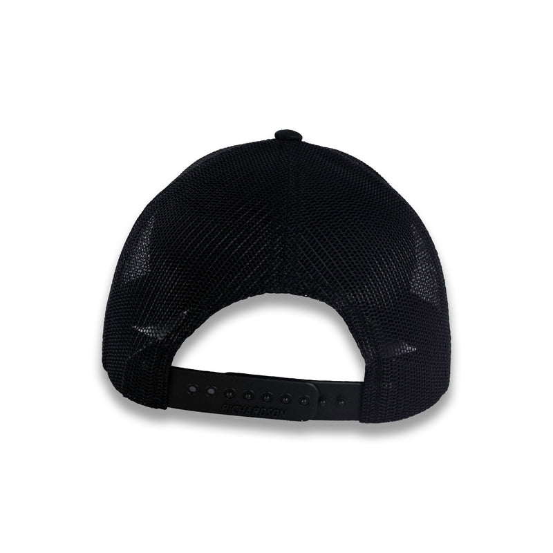 Richardson Five Panel Trucker - Duck - Sable Duck Camo Black