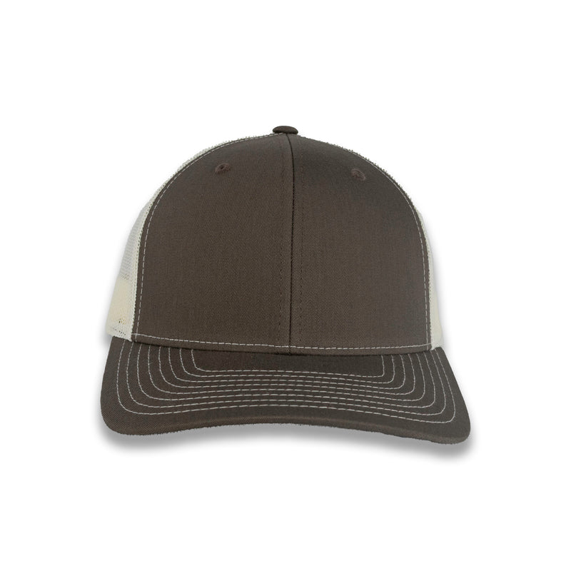 Richardson 112 Split Trucker - Chocolate Chip/Birch