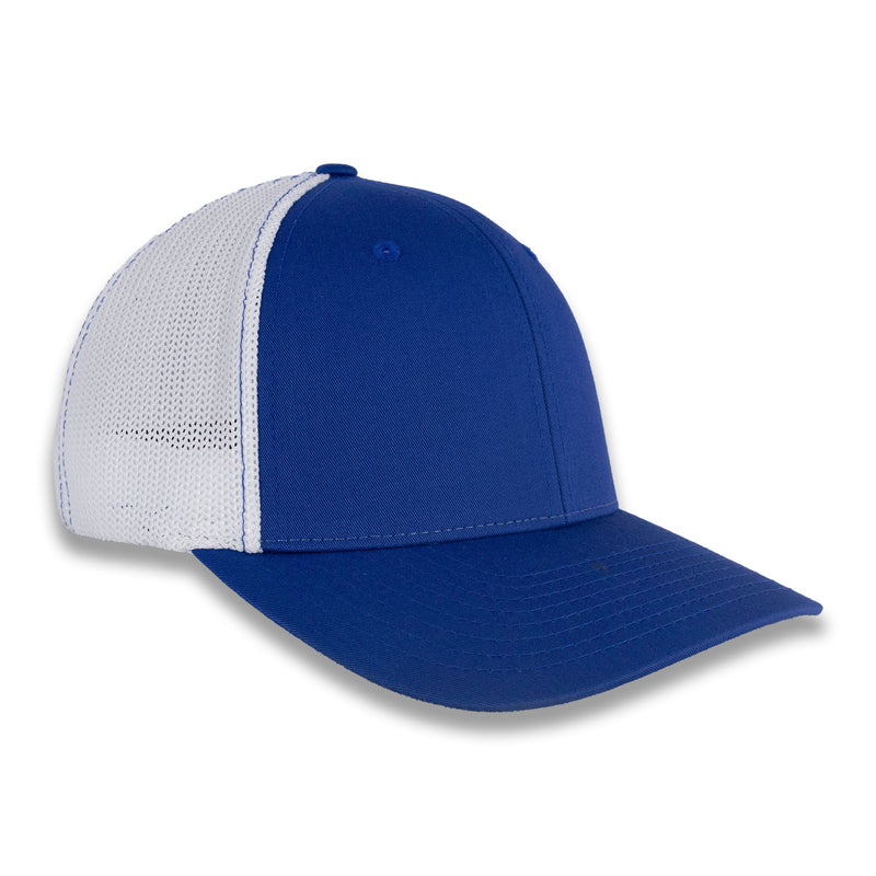 Richardson R-Flex Trucker Cap - Royal/White