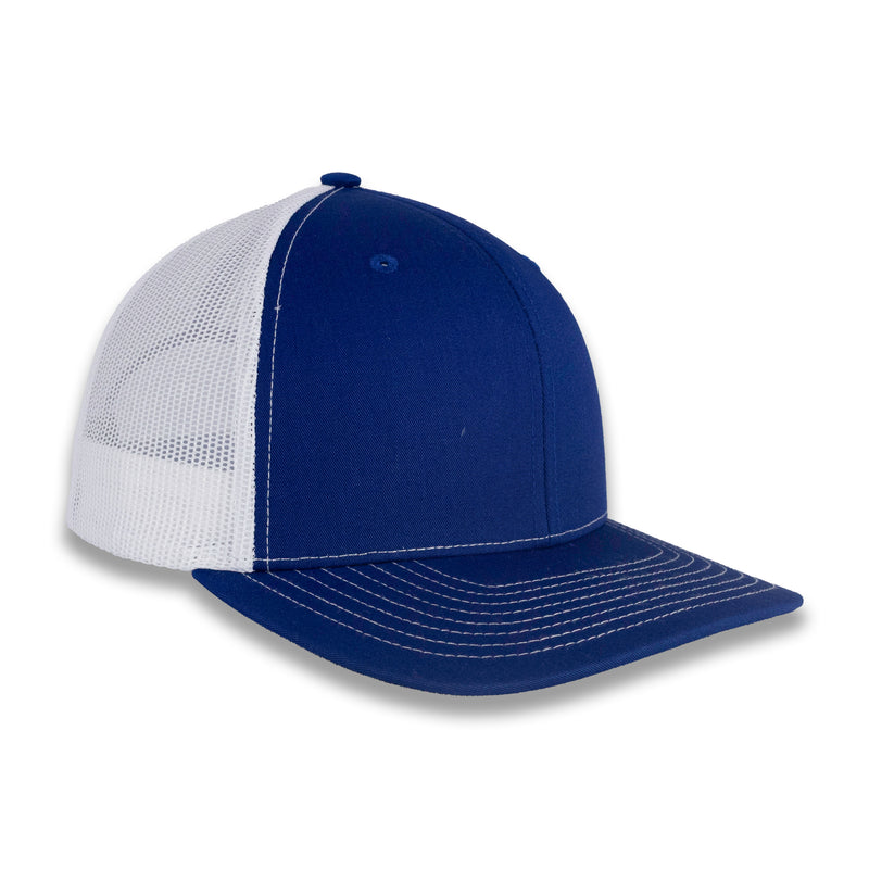 Richardson 112 Split Trucker - Royal/White
