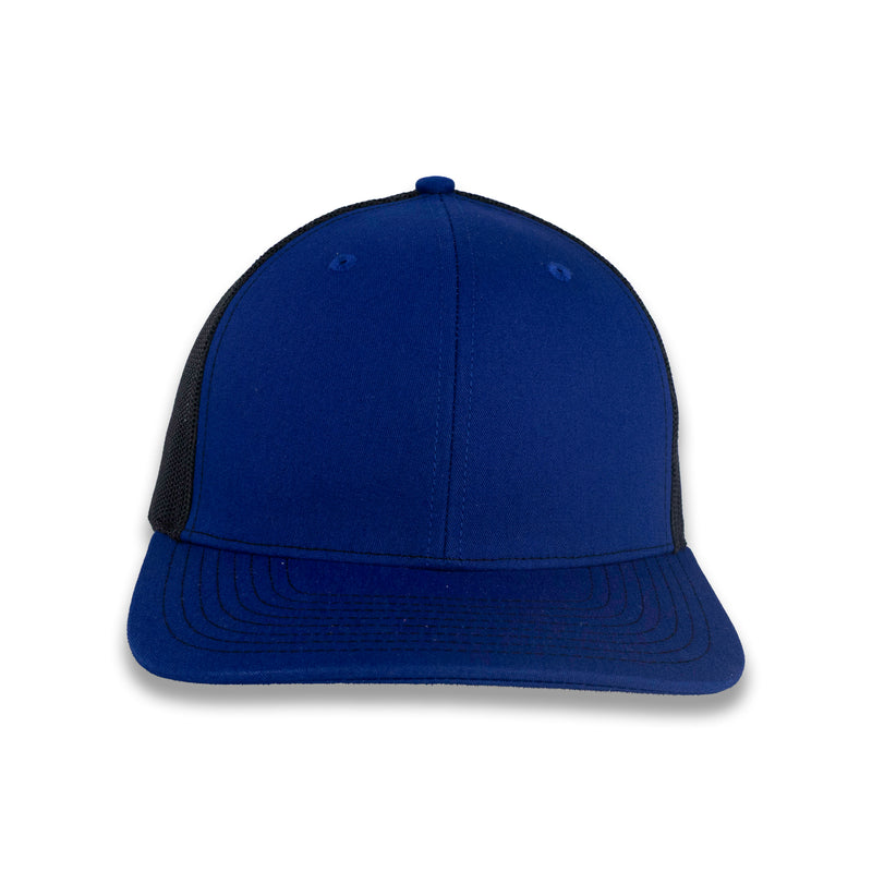 Richardson 112 Split Trucker - Royal/Black