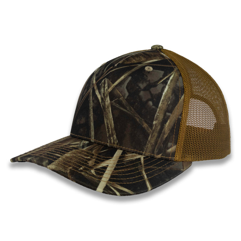 Richardson Five Panel Trucker - Realtree - Max-7/Buck