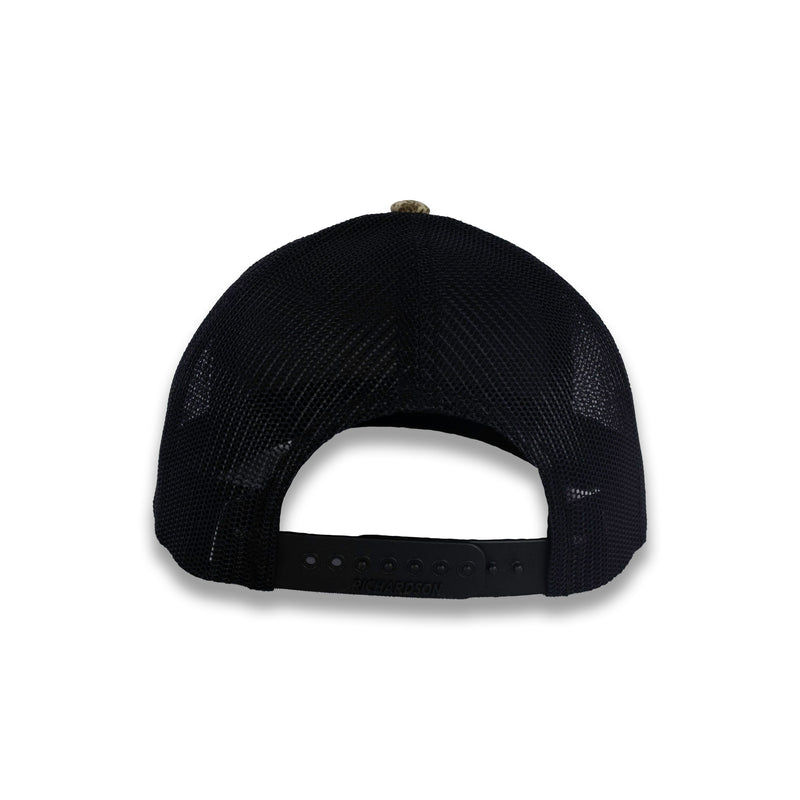 Richardson Five Panel Trucker - Realtree - Escape Black