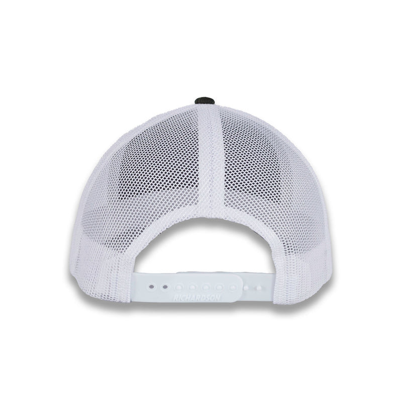 Richardson Five Panel Trucker - Kryptek - Neptune White