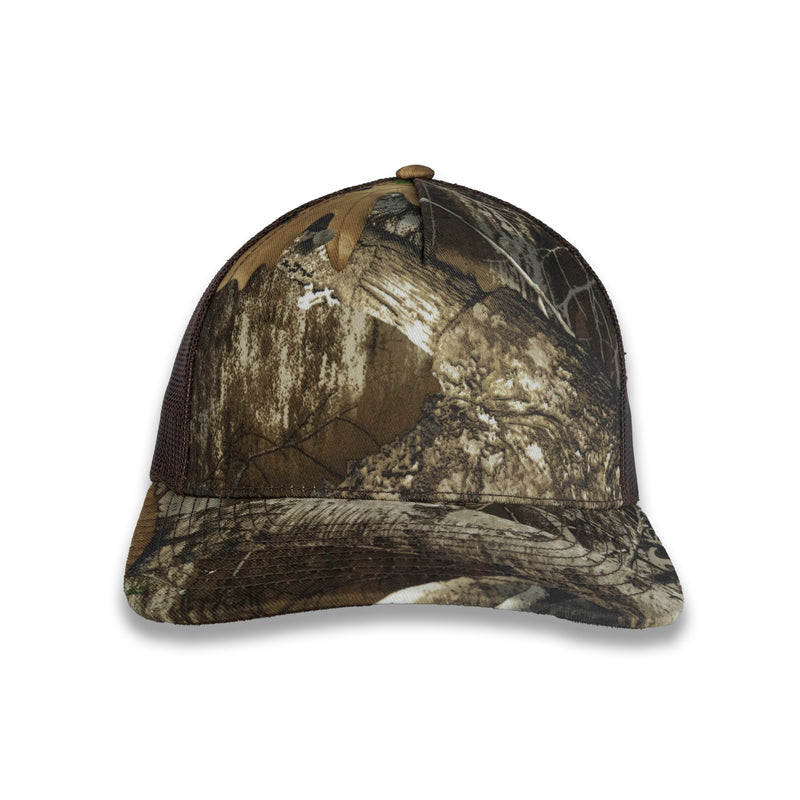 Richardson Five Panel Trucker - Realtree - Edge Brown