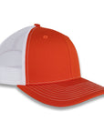 Richardson 112 Split Trucker - Orange/White