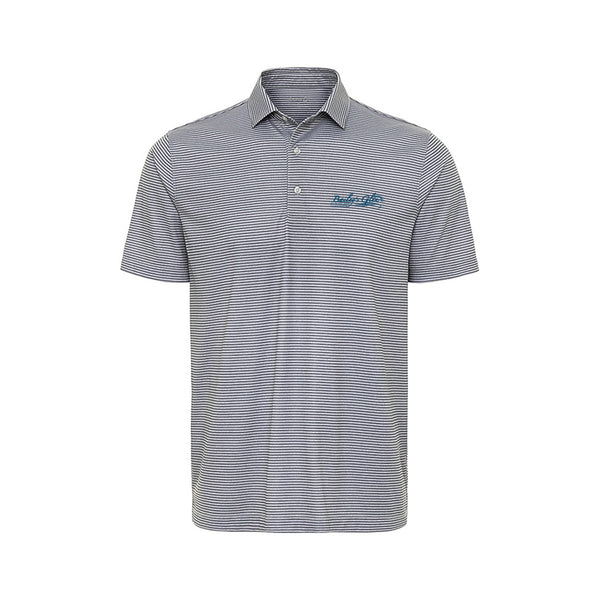 Bailey's Glen - Aiken Heather Polo (Steel Heather/Charcoal)