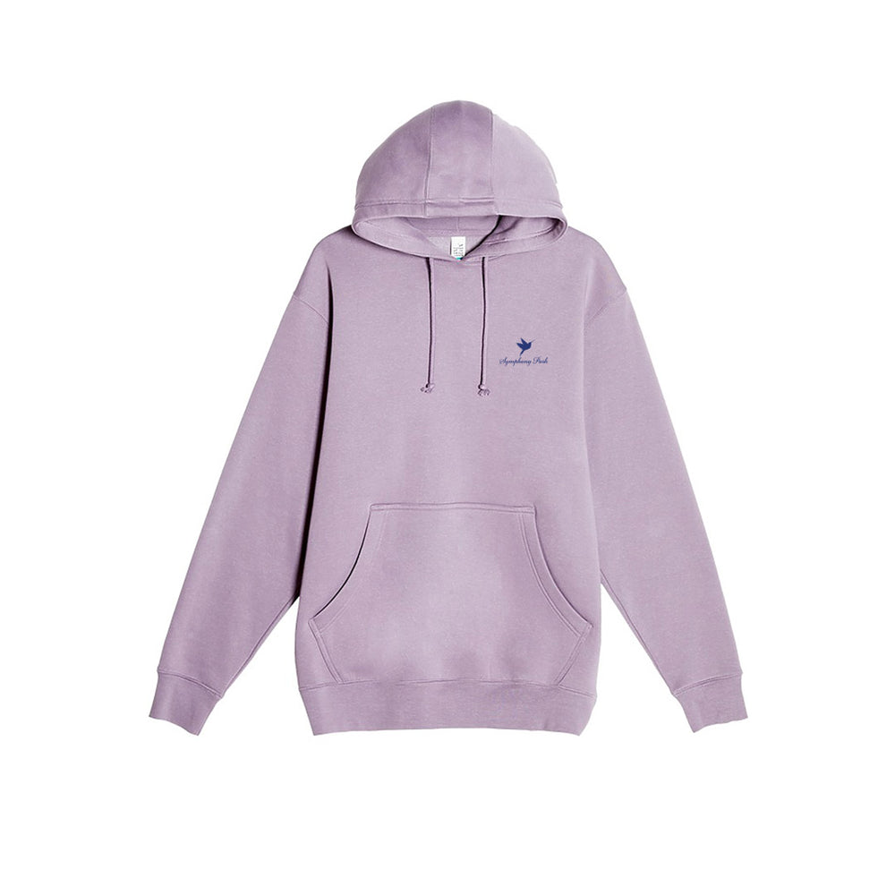 Symphony Park - Heavyweight Pullover Hoodie (Lavender / Navy Thread)