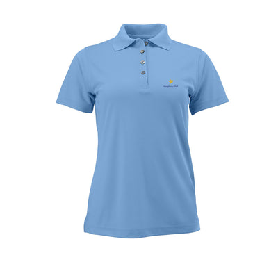 Symphony Park - Ladies Saratoga Mesh Polo (Bimini Blue)