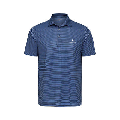Symphony Park - Aiken Heather Polo (Steel Heather/Charcoal)