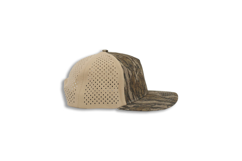 1010 five-panel performance cap, Mossy Oak Camo, right side