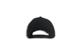 1010 Five-Panel Rope Performance Cap, Black with White Rope, back