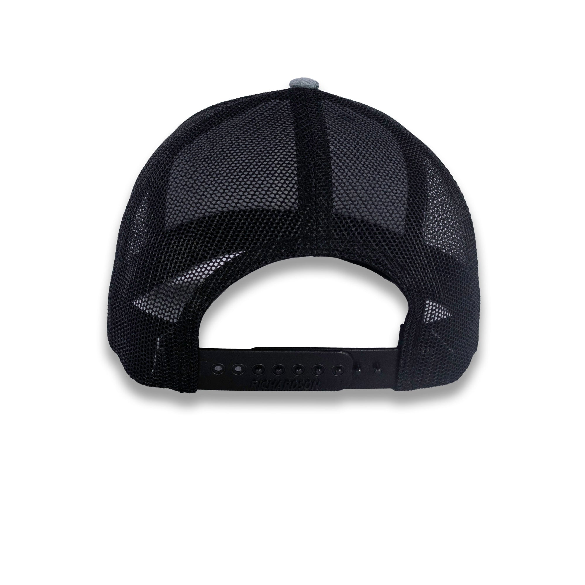 Richardson 112 Split Trucker - Heather Gray/Black