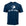 St. Mark Soccer adult performance shirt in Navy with the Lion crest and arched GO ON LIONS print