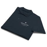 Navy Symphony Park premium pique polo, alternate view
