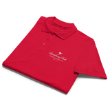 Red Symphony Park premium pique polo, alternate view