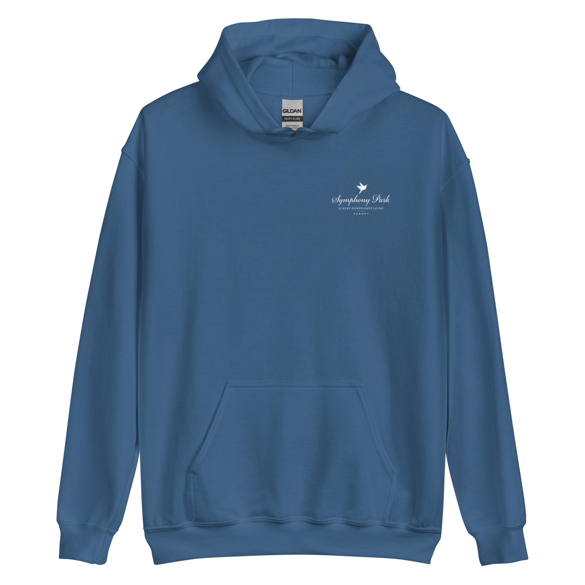 Indigo Blue Symphony Park hoodie, alternate view