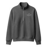 Asphalt Symphony Park mock neck half-zip, alternate view