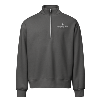 Symphony Park - Mock Neck Half-Zip (Asphalt)