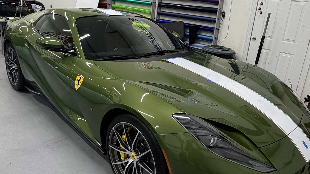 Custom racing stripes