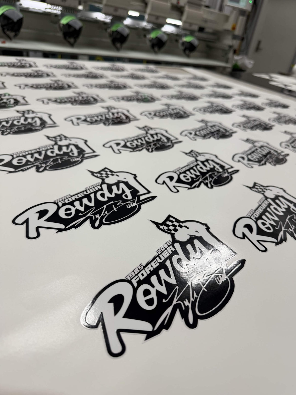 Die cut stickers
