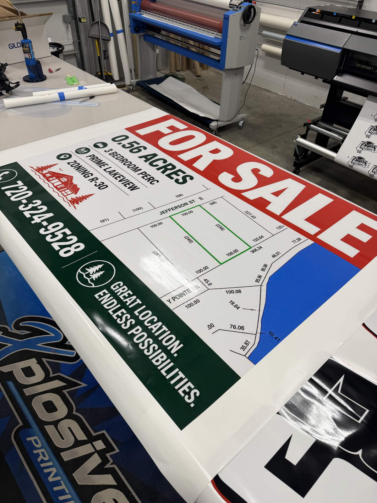 For Sale signs
