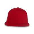 Yupoong Five-Panel Classic Mesh Trucker's Cap - Red