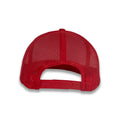 Yupoong Five-Panel Classic Mesh Trucker's Cap - Red