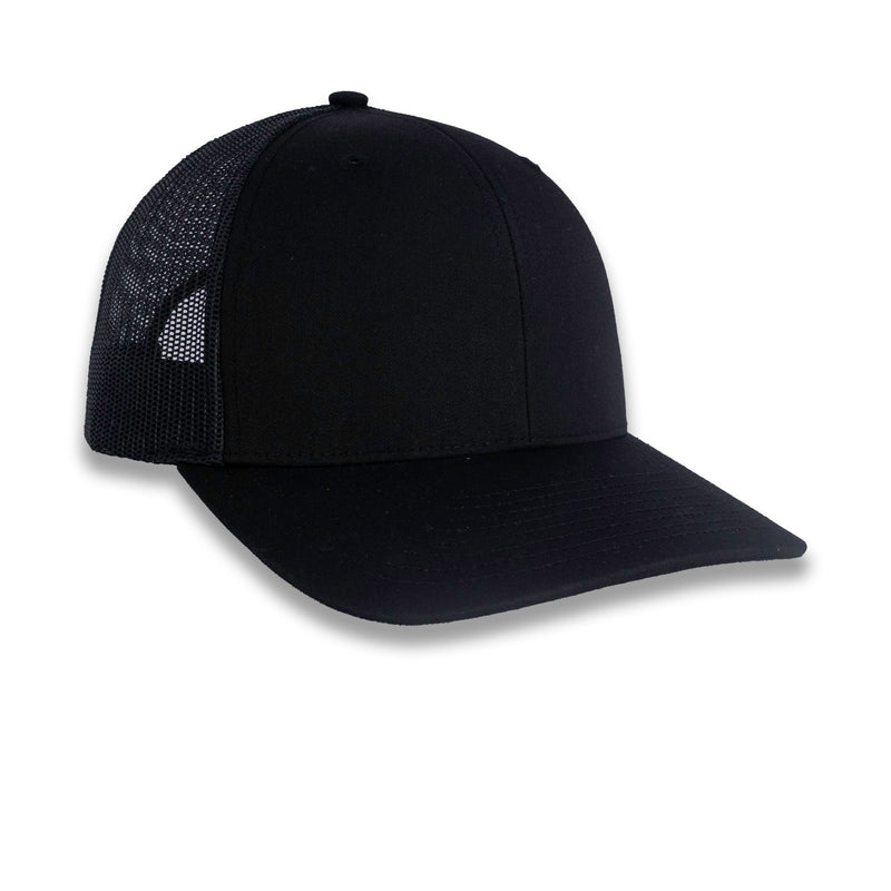 Richardson 112 Solid Trucker - Black