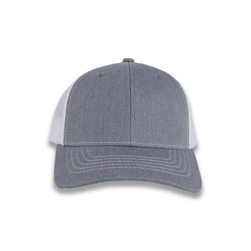 Richardson Youth Trucker Snapback Cap - Gray