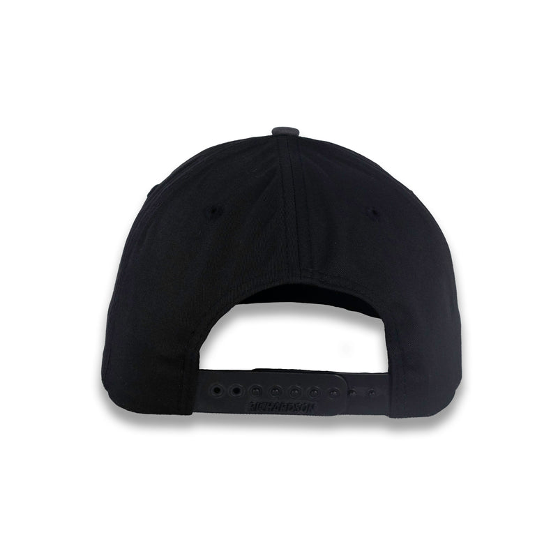 Richardson Split Twill Trucker - Charcoal/Black