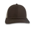 Richardson Split Twill Trucker - Brown/Khaki