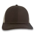 Richardson Split Twill Trucker - Brown/Khaki