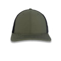 Richardson Split Twill Trucker - Loden/Black